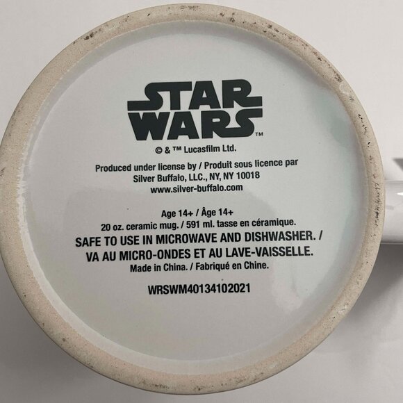 Baby Yoda “Protect. Attack. Take Naps” Star Wars Mug NWT - Picture 2 of 2